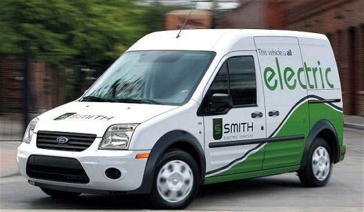 Ford smiths electric powered transit van with sld #6