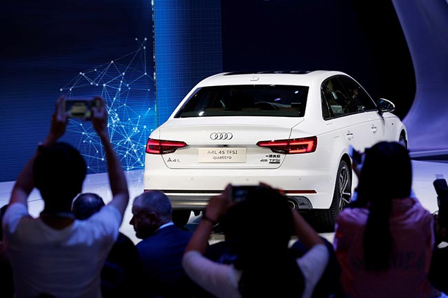 China goes electric as Audi and others continue petrol-powered